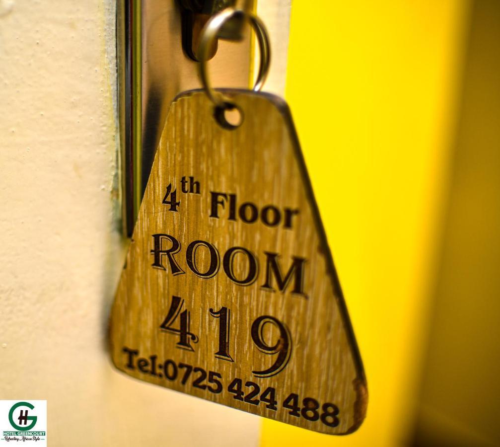 Hotel Green Court Nairobi Buitenkant foto